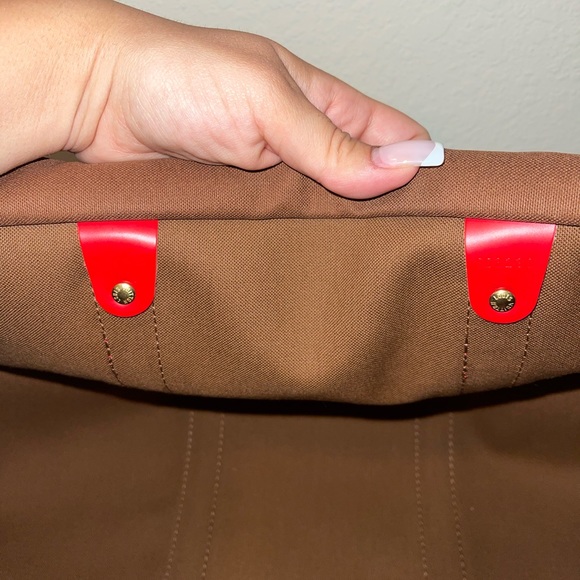 Louis Vuitton Keepall Bandouliere 50 Coquelicot - Picture 5 of 16